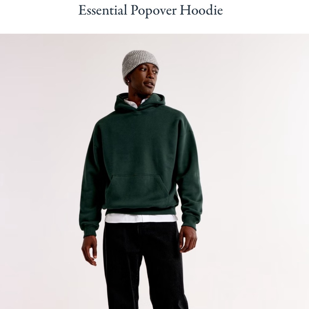 NWT Abercrombie Essential Hoodie